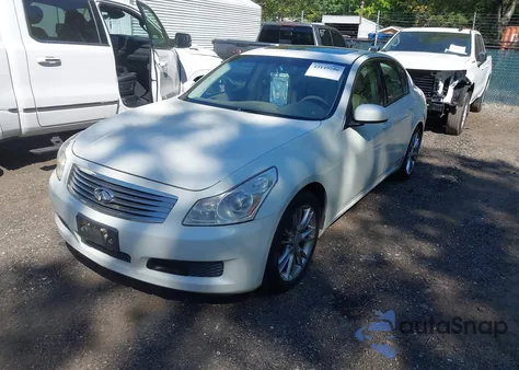 2007 Infiniti G35 Journey из США, поврежденный, VIN JNKBV61E27M709375